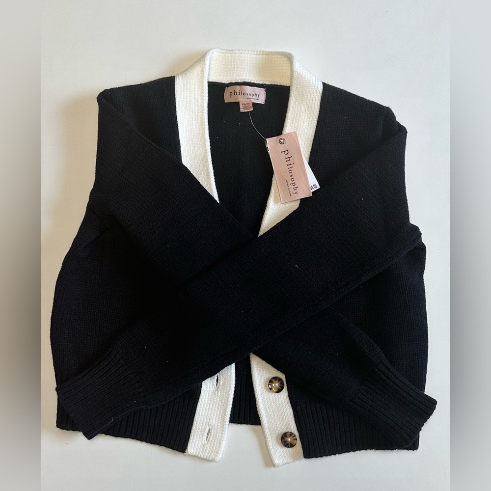 Philosophy Button-Up Cardigan
